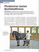 Wirtschaft und Weiterbildung Pferdetraining