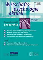 Wirtschaftspsychologie aktuell